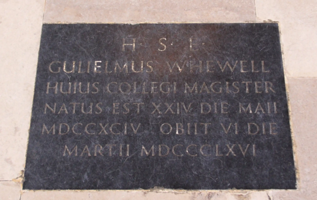 William Whewell Death