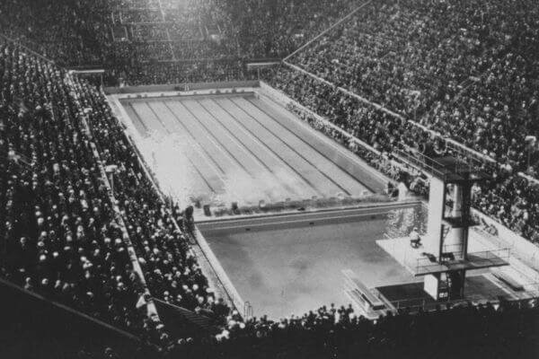 Incorporación de la natación en los juegos olímpicos