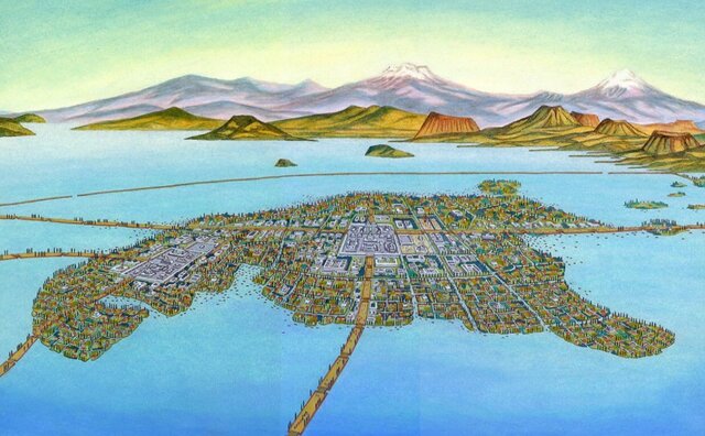 Aparición de México-Tenochtitlán.