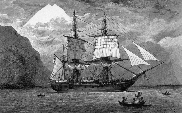 1931-Darwin sets Sail to South America