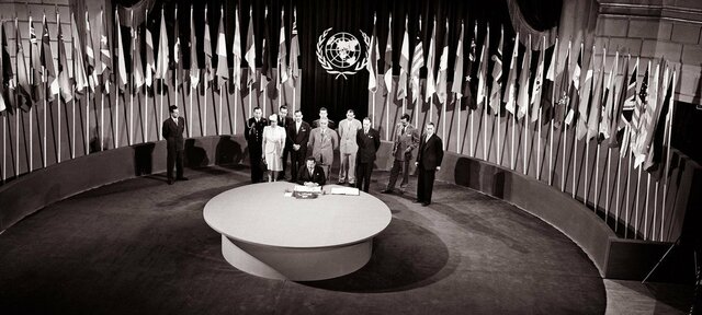 La creación de la organización las naciones unidas