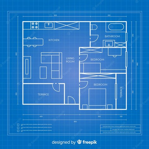Planos para una pequeña zona de radio celular