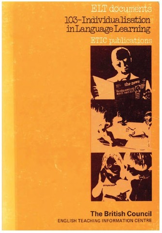 Individualisation in Language Learning