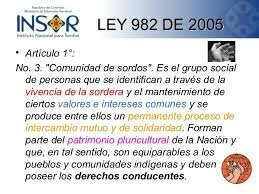 Ley 982