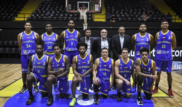 PRIMER PARTIDO BALONCESTO COLMBIA