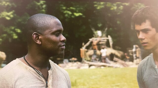 Thomas learns about the Maze from the Gladers