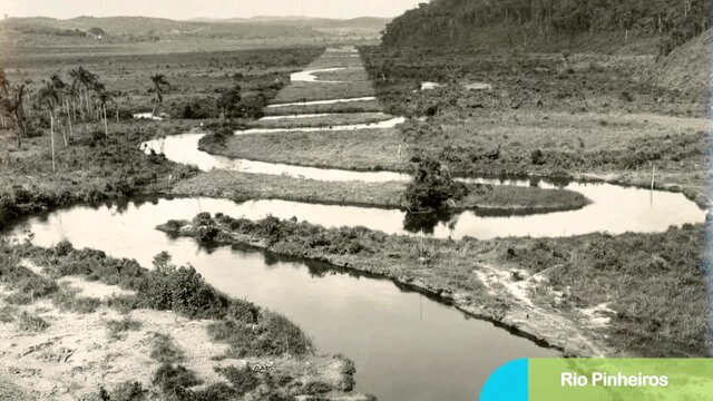 Rio pinheiros início do séc XX