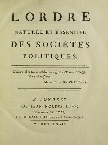 La propiedad privada principio fundamental de la vida social, económica y política XVIII