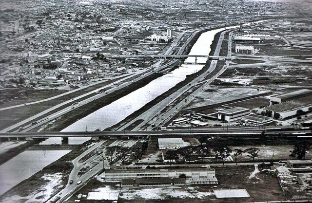 Marginal do Rio Tietê 1974