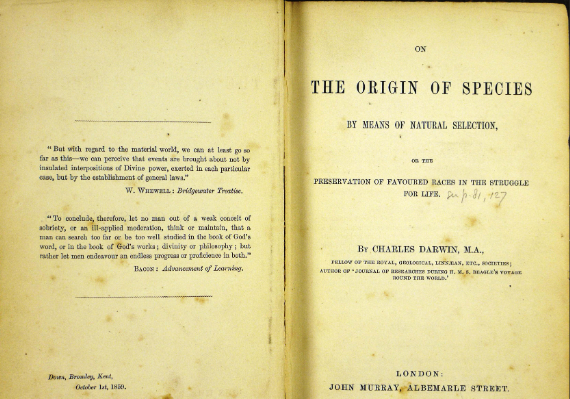 On the Origin of Species