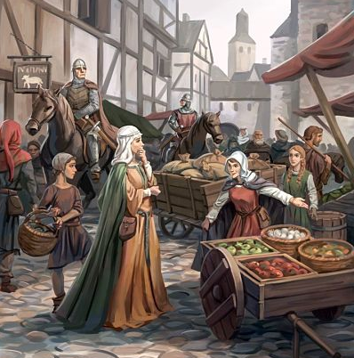Costumbres en los Mercados y Ferias Medievales