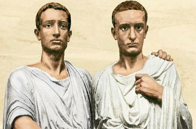 133 a.C Revolución populista Tiberio y Cayo Graco