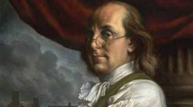 Benjamin Franklin born