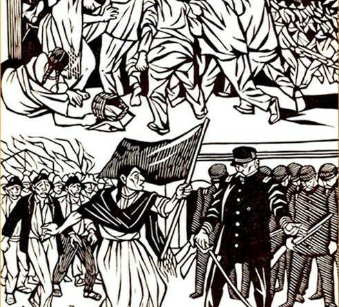 Huelga de mineros en Cananea