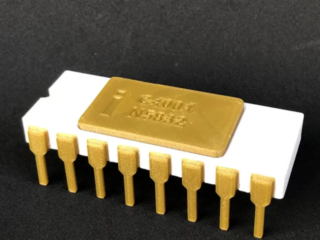 Primer microprocesador "Intel 4004"