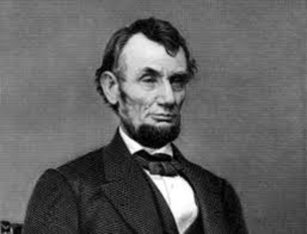Abraham Lincoln elected president