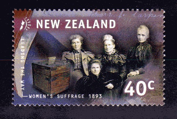 Sufragio femenino en Nueva Zelanda