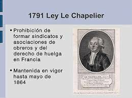 La Ley de Chapelier