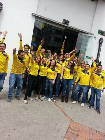 Cumplimiento de Ventas para ese mes, en mi primer trabajo.