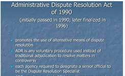 Judicial Improvement Act of 1990 y Administrative Dispute Resolution Act of 1990