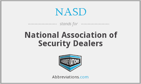 National Association of Security Dealers