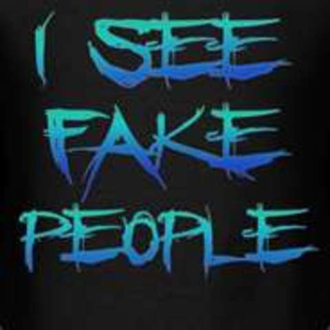 Fake poeple
