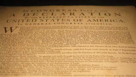 The Declaration of Independence