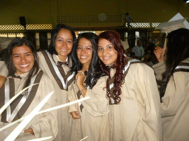 El día de mi graduación de bachiller académico