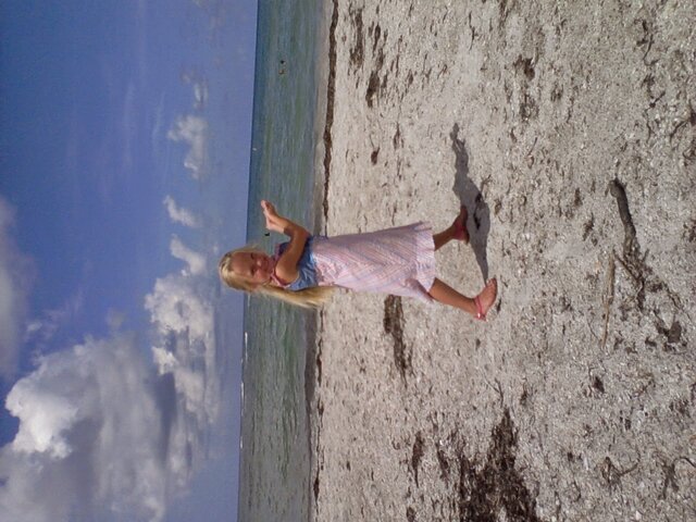 First time at the ocean!