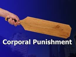 A end to corporal punishment