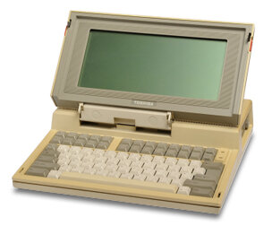 The first laptop