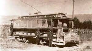 first electric powered train