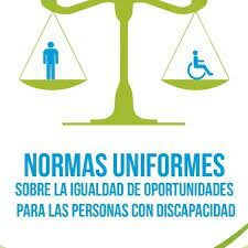 normas uniformes sobre la igualdad de oportunidades para las personas con discpacidad