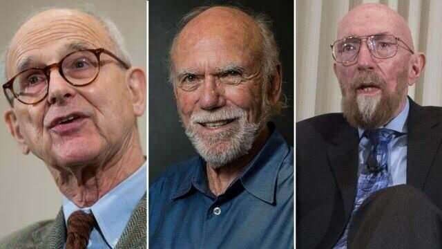 Rainer Weiss, Barry Barish y Kip Thorne