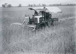 The first combine was made