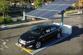 Invencion de plantas solares y vehiculos electronicos
