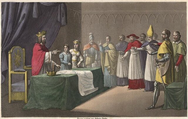 Firma del Tratado de Verdún