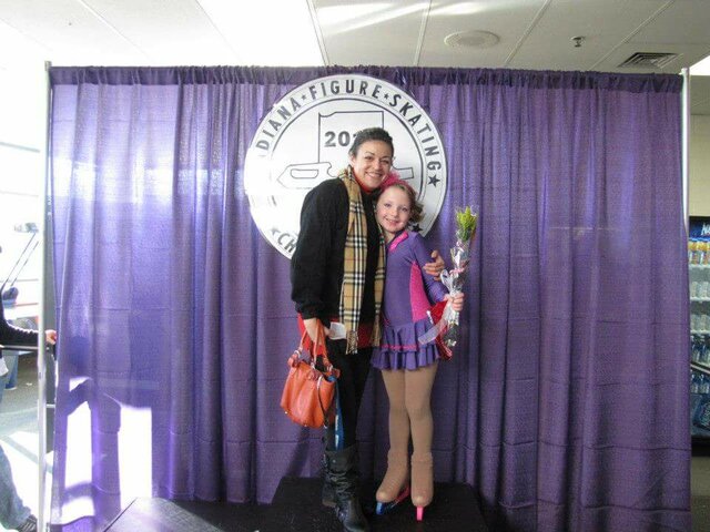 First Skating Competition