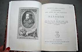 "Traducción literal y declaración del libro de los Cantares de Salomón", de Fray Luis de León
