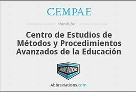 Centro para el Estudio de Medios y Procedimientos Avanzados de la Educación (CEMPAE)