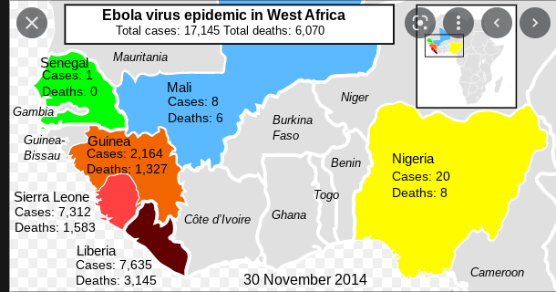 The west African Ebola