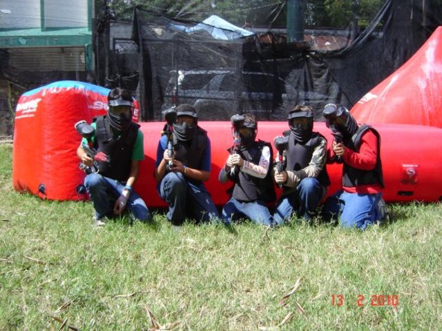 i went to paintball for first time