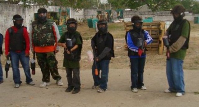 i went to paintballl another time