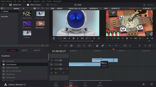 DaVinci Resolve y After Effects