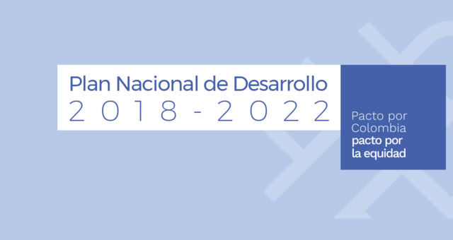 Plan Nacional de Desarrollo.