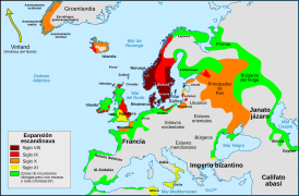 Invasiones vikingas en Europa