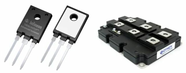 Se introduce el transistor IGBT