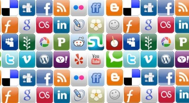Diversas redes sociales