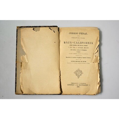 Primer código penal mexicano