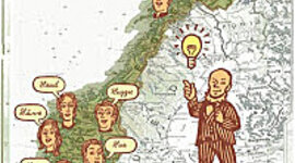 Timeline: Språkhistorie 1800 - i dag